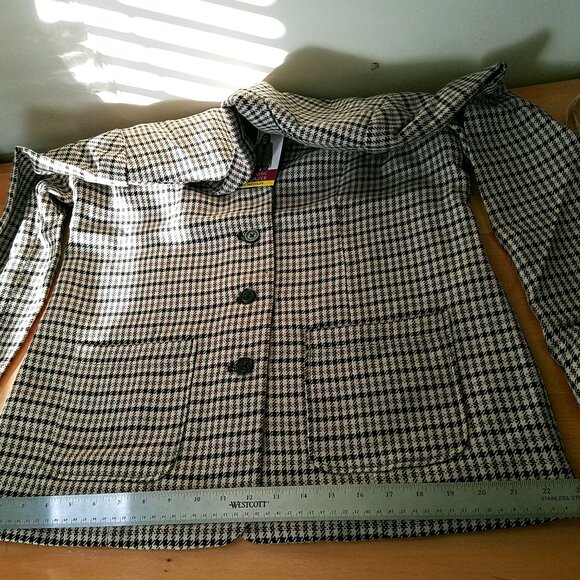 Edited by Hunter McGrady Classic Check Blazer – Medium – NWT - Picture 7 of 15